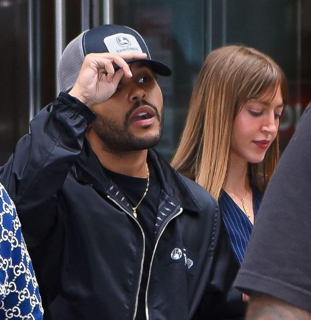 The Weeknd with girlfriend Simi