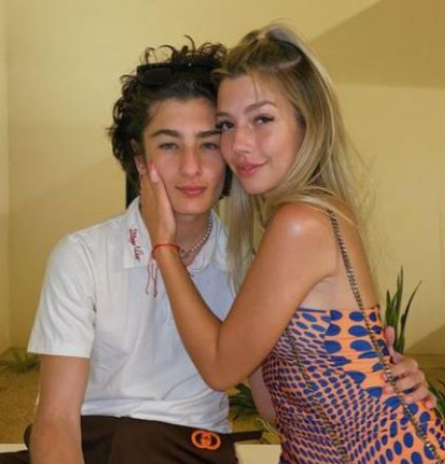 Sissy Sheridan with her ex-boyfriend Sunny Suljic