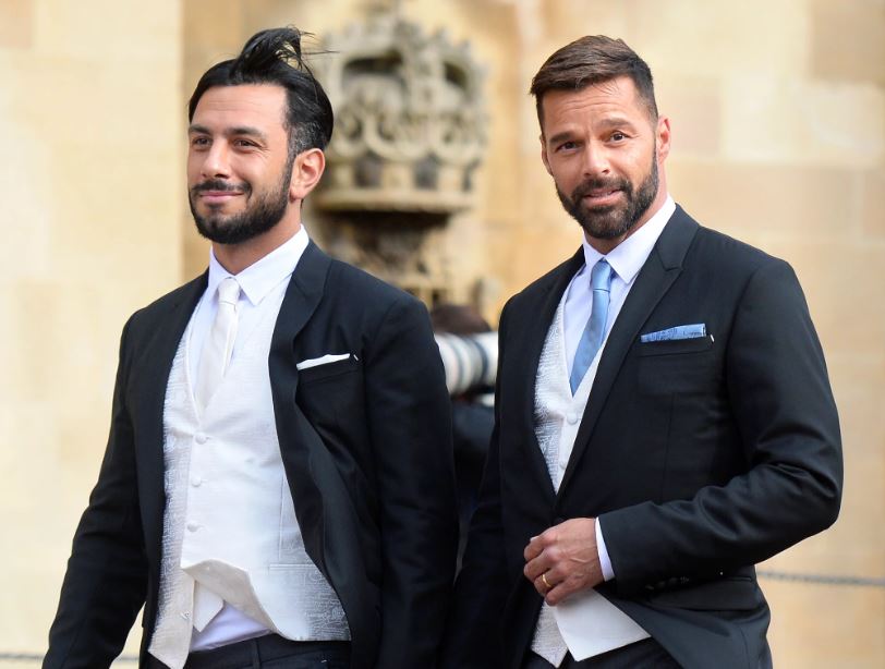 Ricky Martin with husband Jwan Yosef 