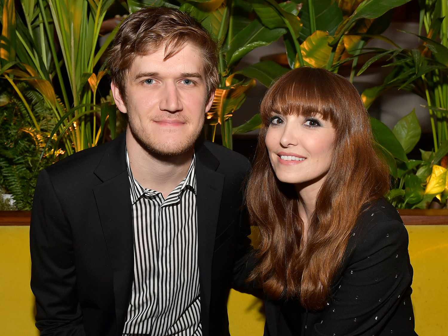 Bo Burnham with his long-time girlfriend Lorene Sacafaria